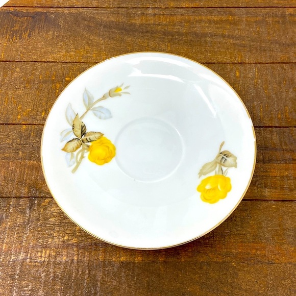 Sango Cotillion Yellow Rose Cup Saucer. Replacement. - Picture 1 of 4
